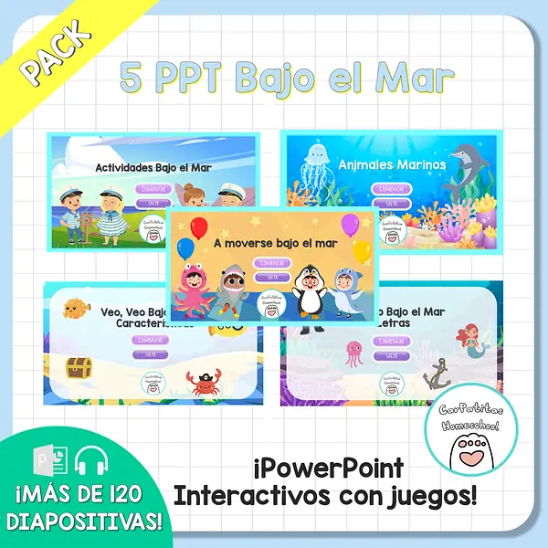 Pack Bajo el Mar
