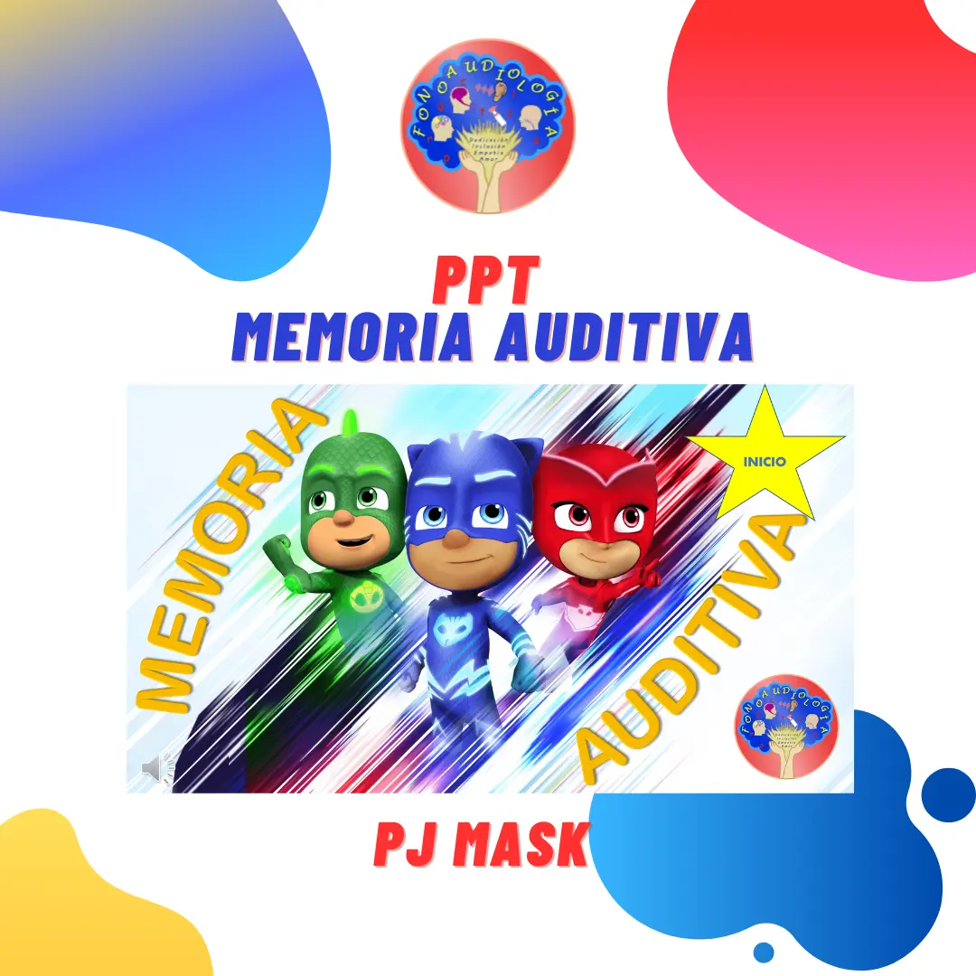 Memoria Auditiva con PJ Mask