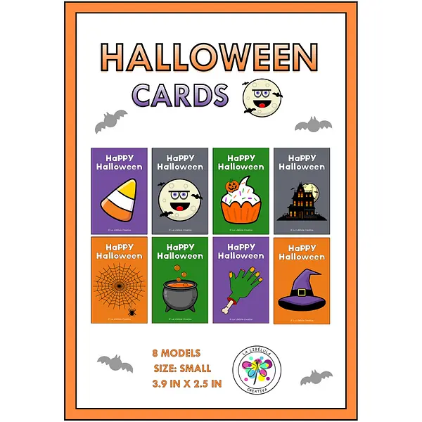 Halloween Tags Cards Characters Gifts October Cut 3