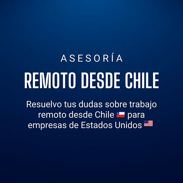 Asesoría Remoto Desde Chile