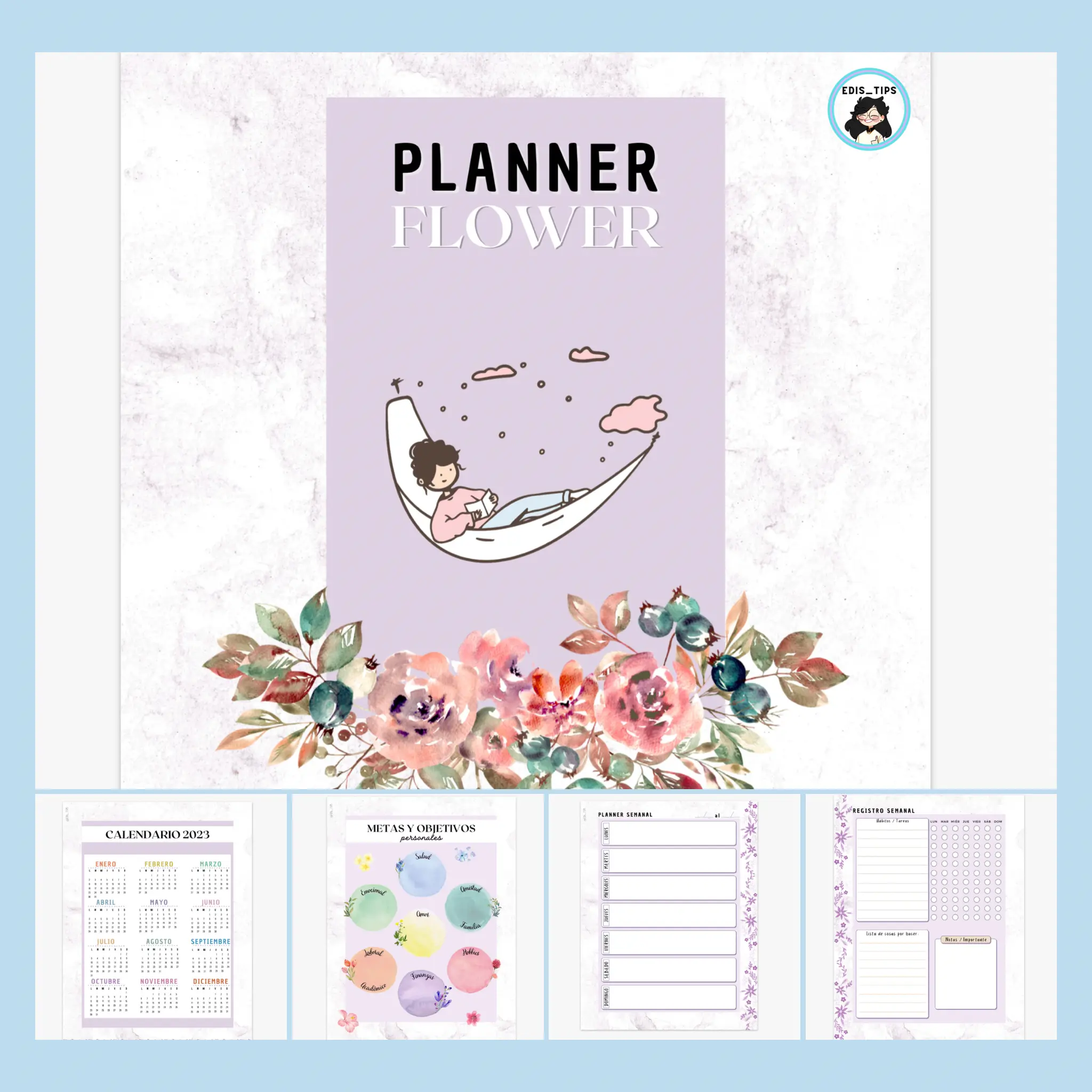 PLANNER 2024 - FLOWER