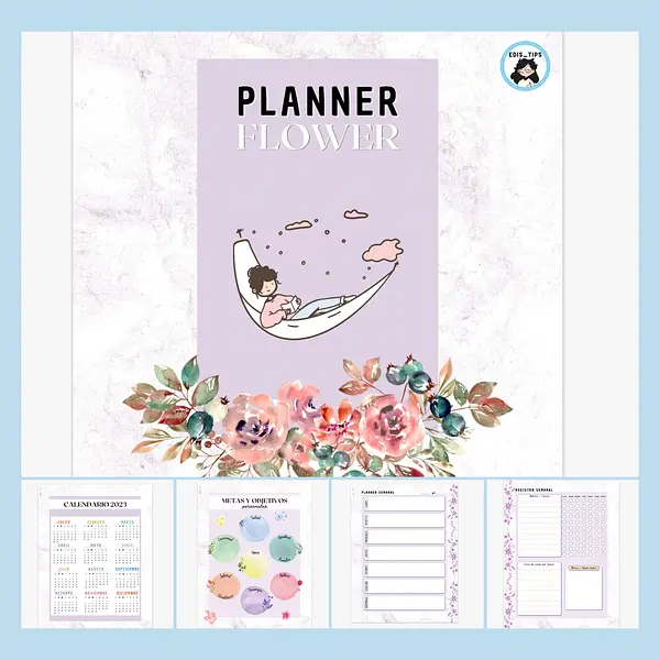 PLANNER 2024 - FLOWER