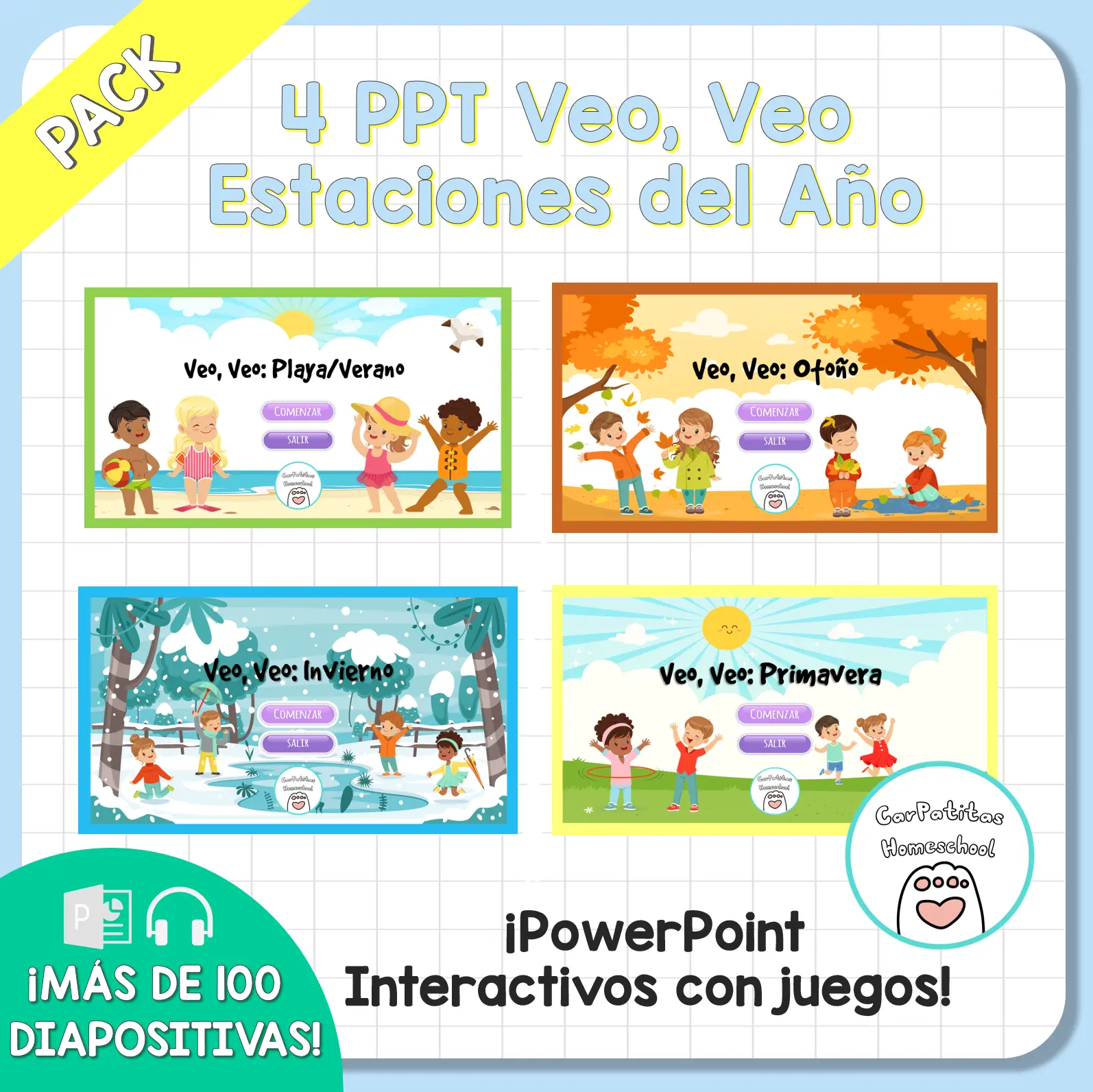 Pack Veo, Veo Estaciones del Año