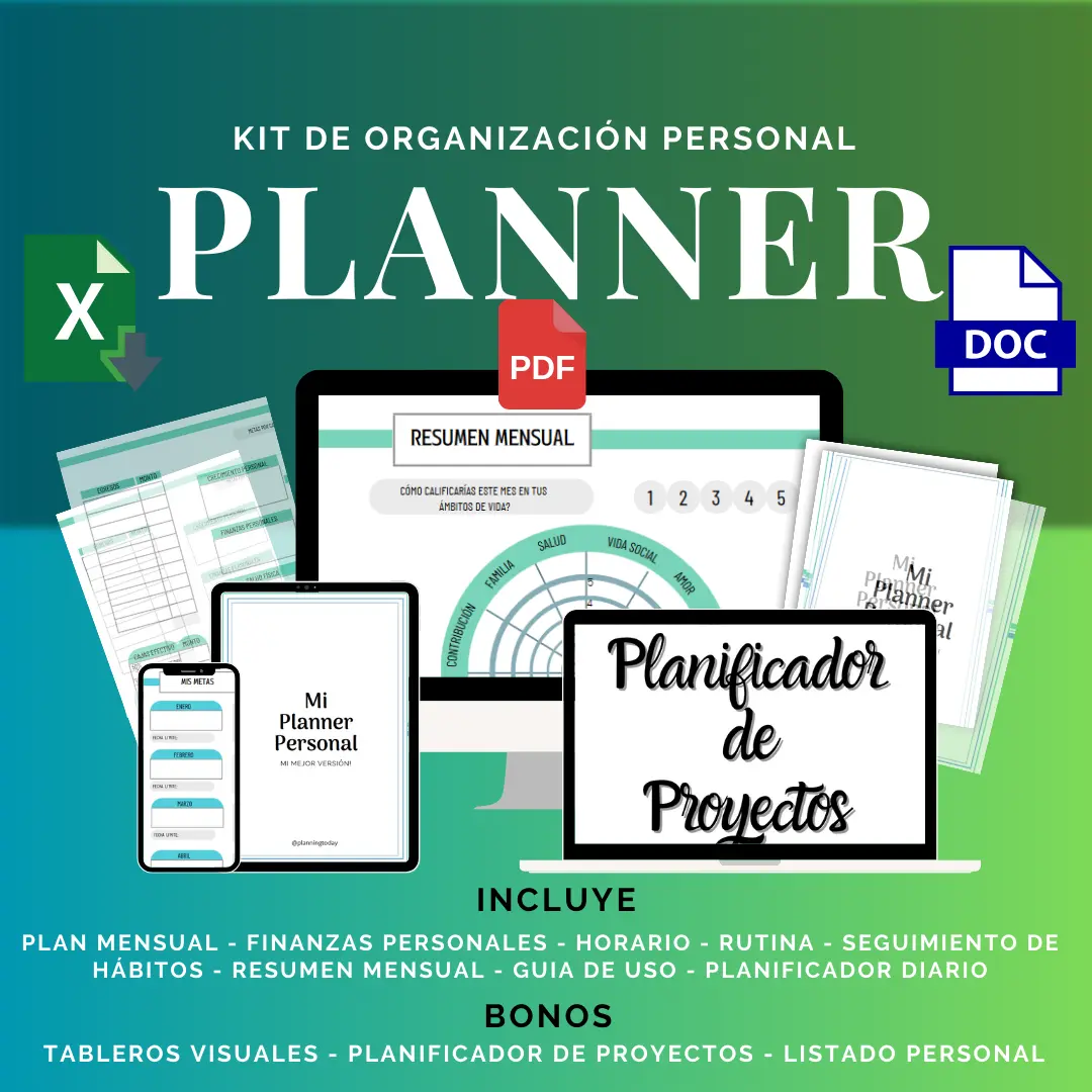 KIT PLANNER PERSONAL
