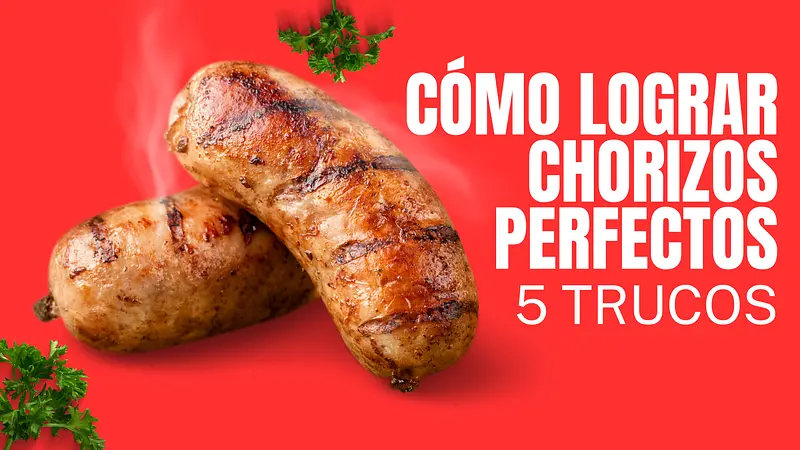 5 Trucos que te ayudarán a lograr chorizos perfectos desde casa