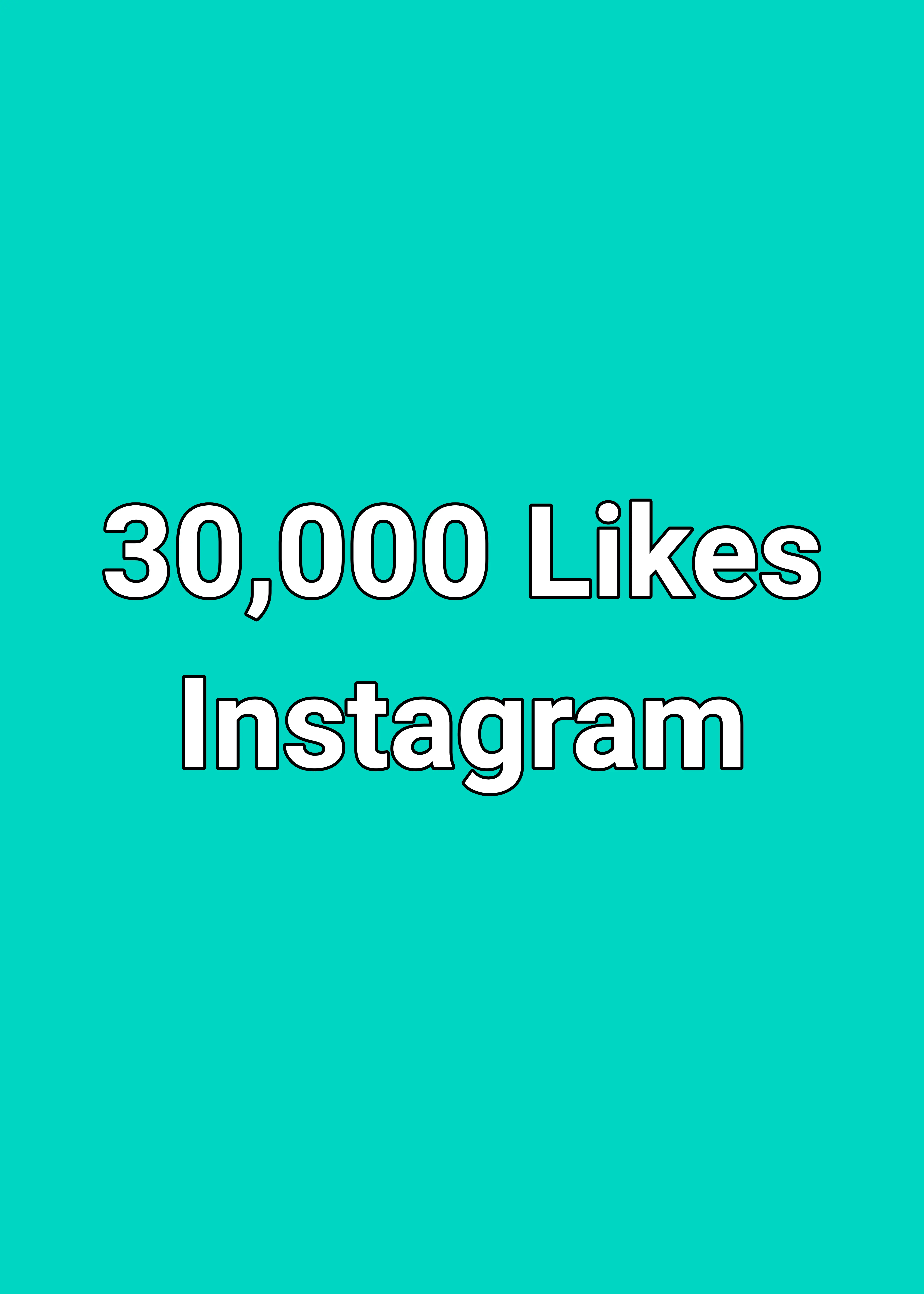 30,000 Likes