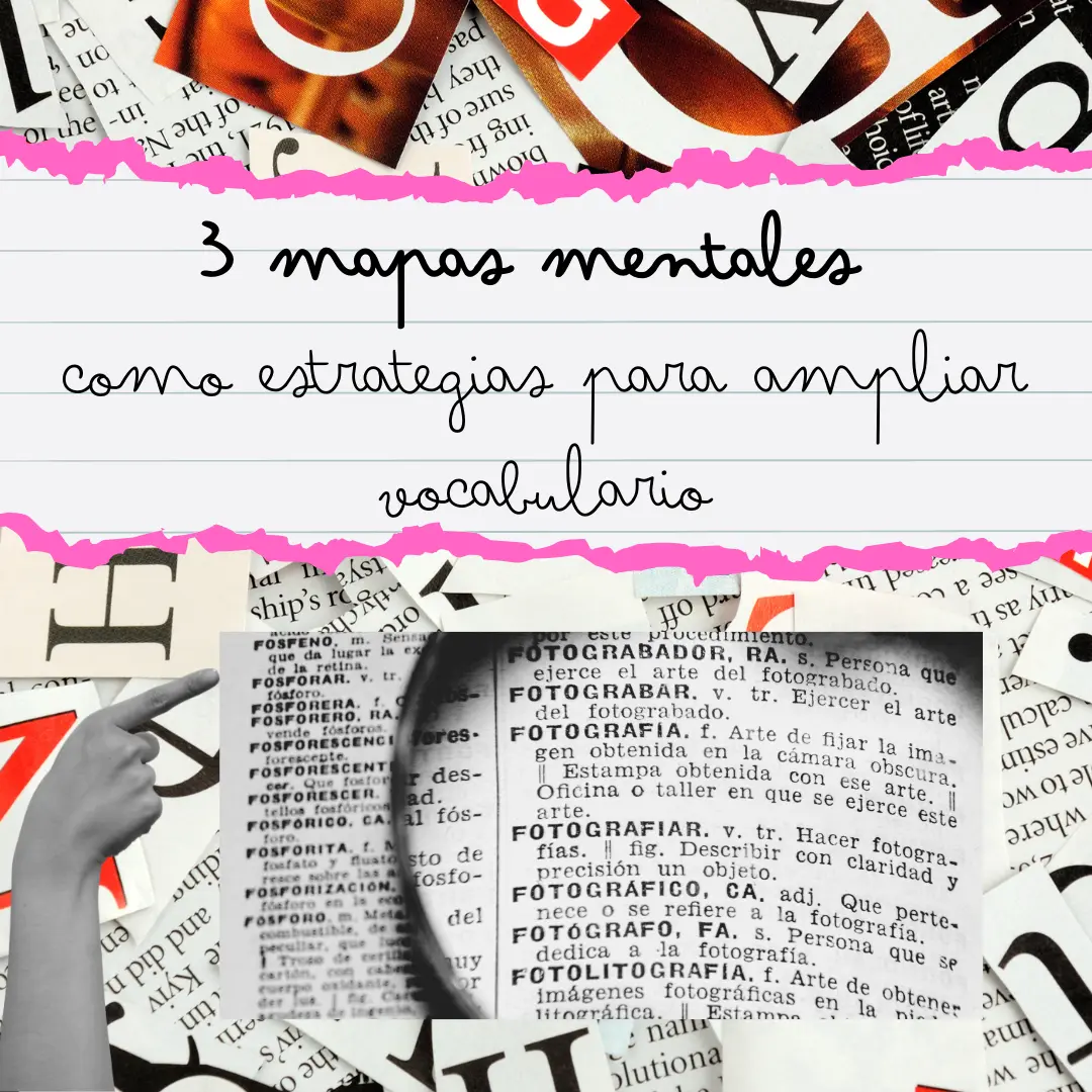 3 Mapas mentales para vocabulario