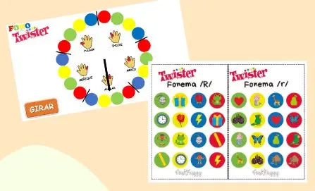 TWISTER DE DEDOS FONEMAS