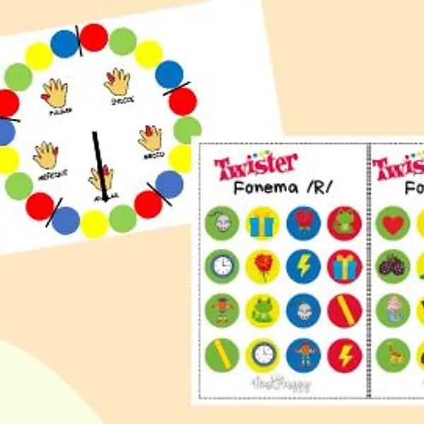 TWISTER DE DEDOS FONEMAS