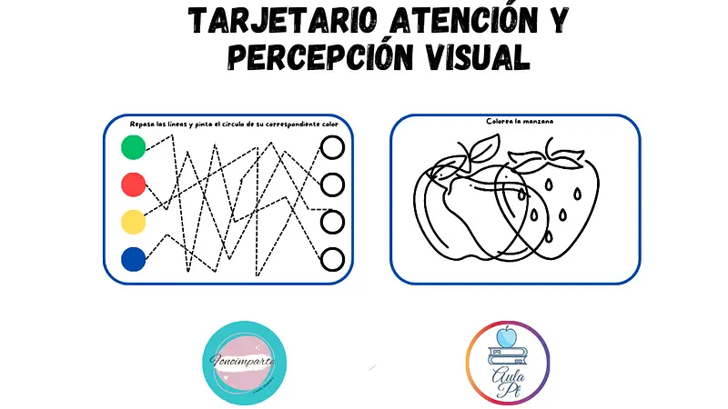 Tarjetas Atención y Percepción Visual