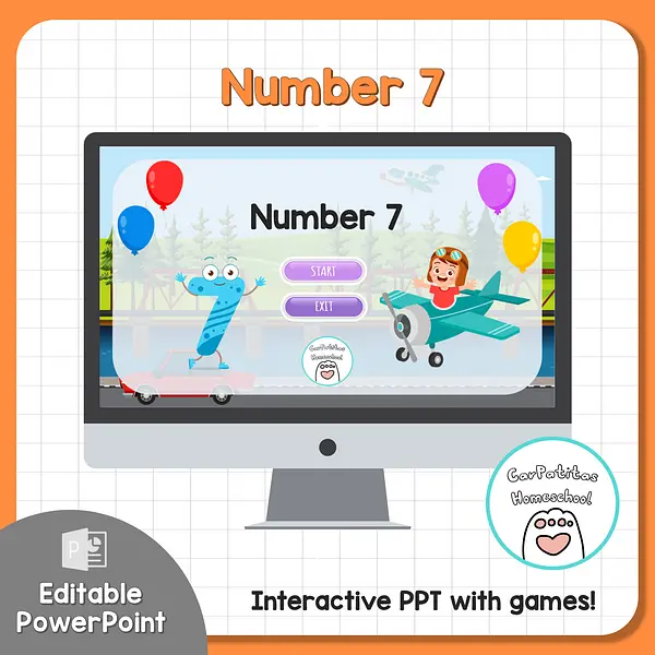 Number 7 PPT | Número 7 en Inglés