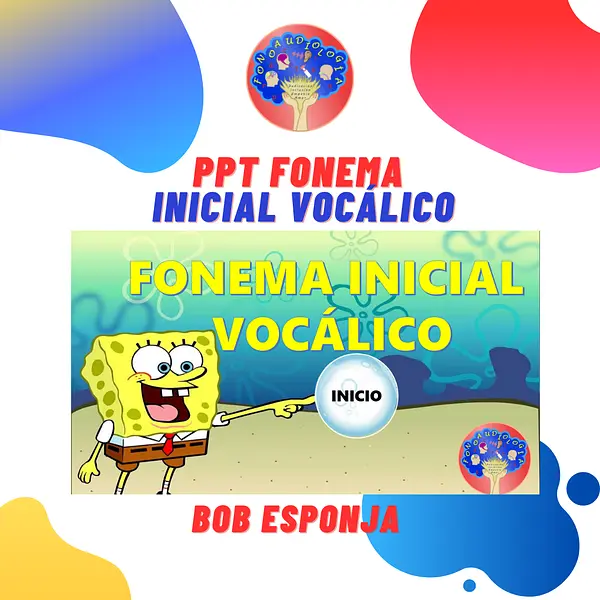 PPT Fonema Inicial Vocálico con Bob Esponja