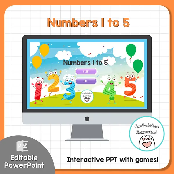 Numbers 1 to 5 (2nd Part)