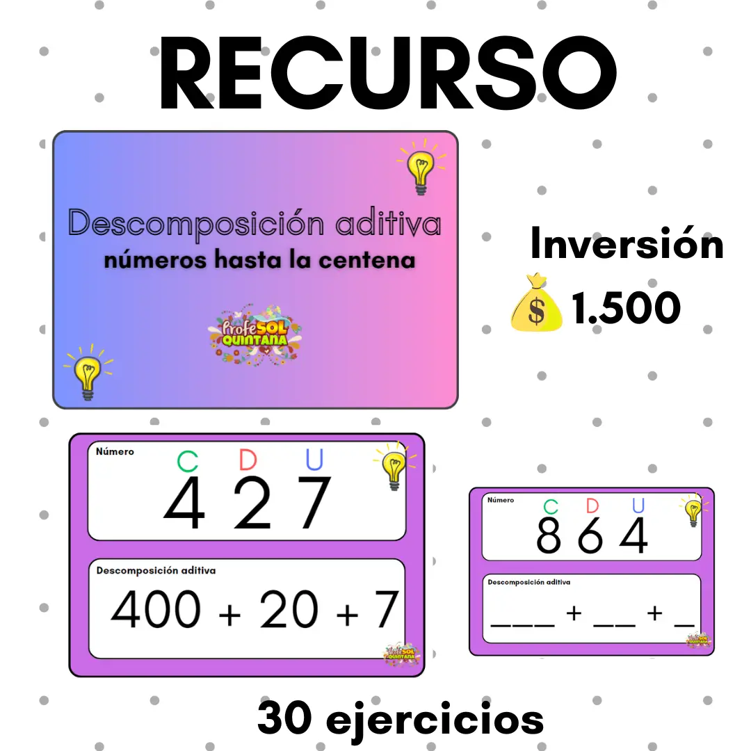 descomposición de números (U-D-C)