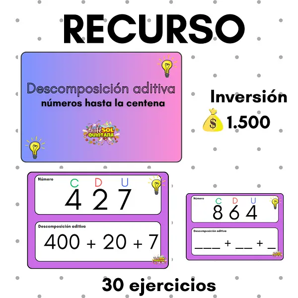 descomposición de números (U-D-C)