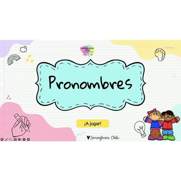 PPT INTERACTIVO DE PRONOMBRES