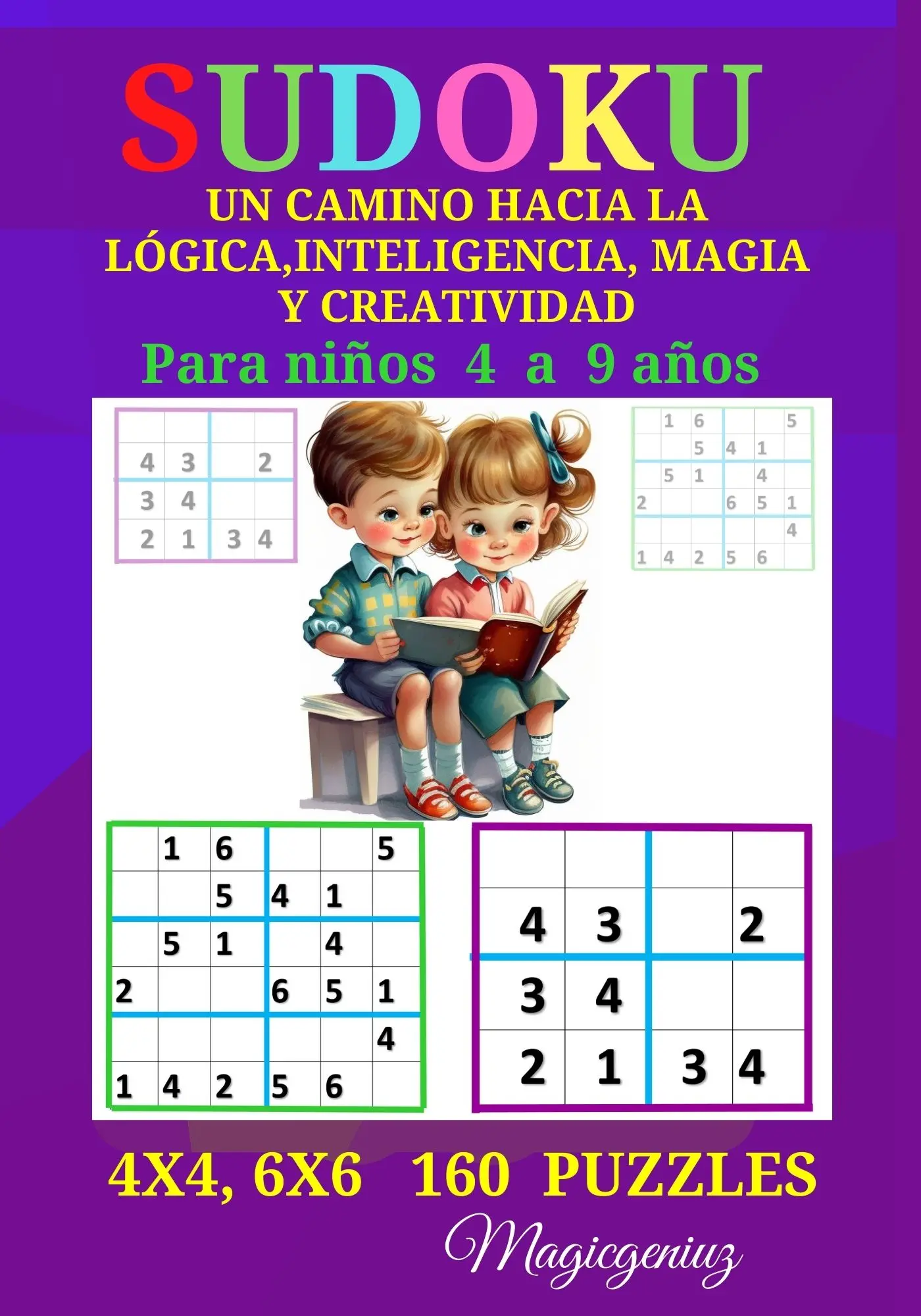 SUDOKU PARA NIÑOS DE 4 A 9AÑOS