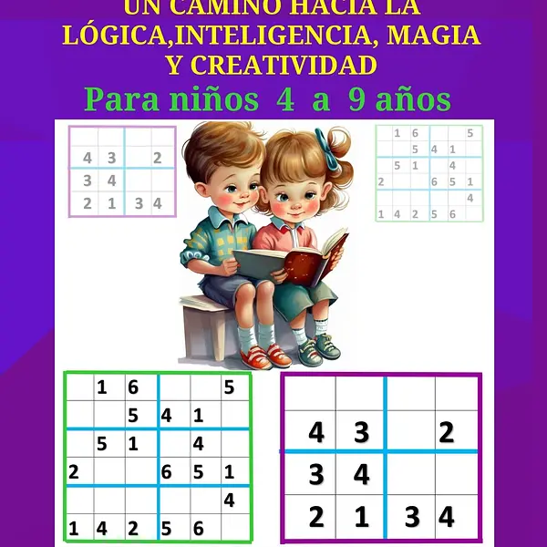 SUDOKU PARA NIÑOS DE 4 A 9AÑOS