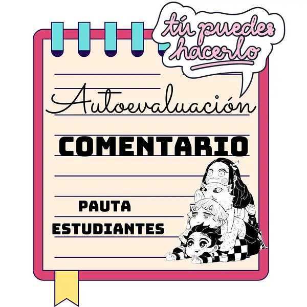 Autoevaluación comentario