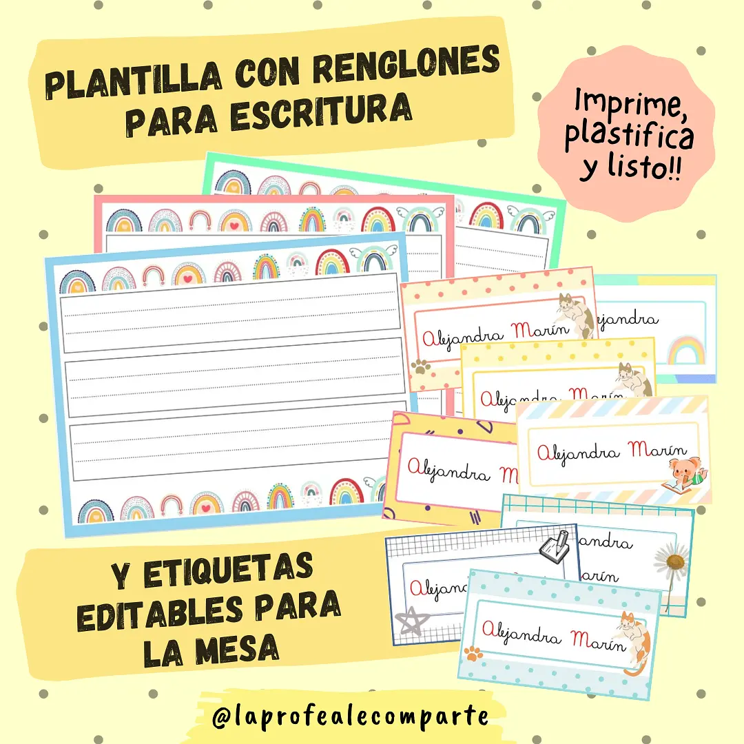Pack Plantillas para reforzar la escritura y etiquetas editables @laprofealecomparte.png