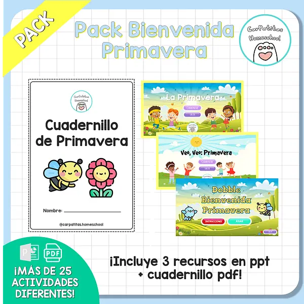 Pack Bienvenida Primavera