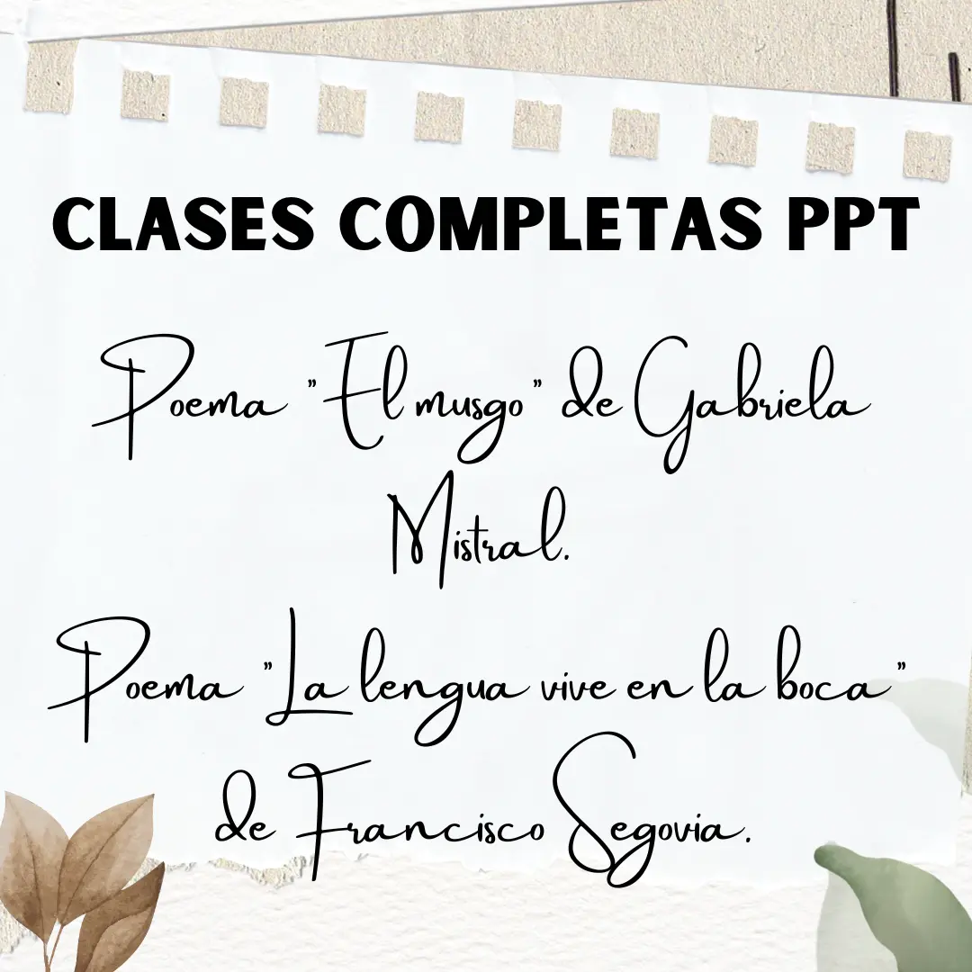 2 PPT clase completa poemas