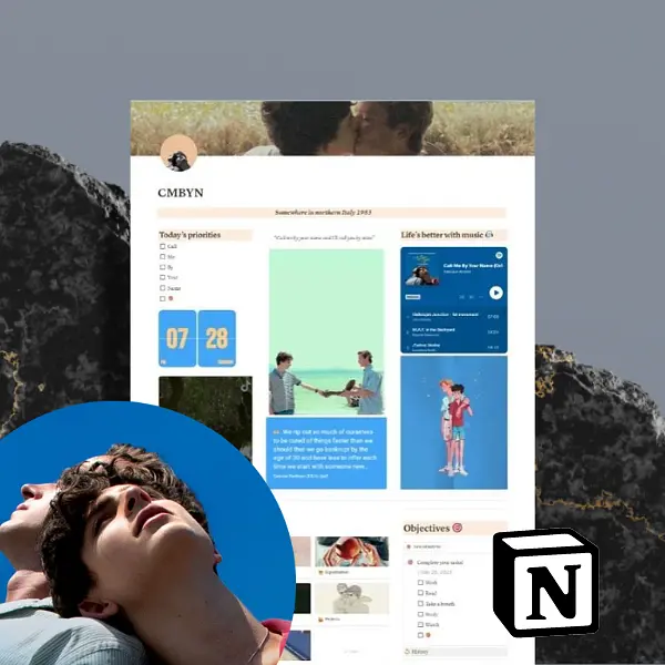 CMBYN - Notion dashboard