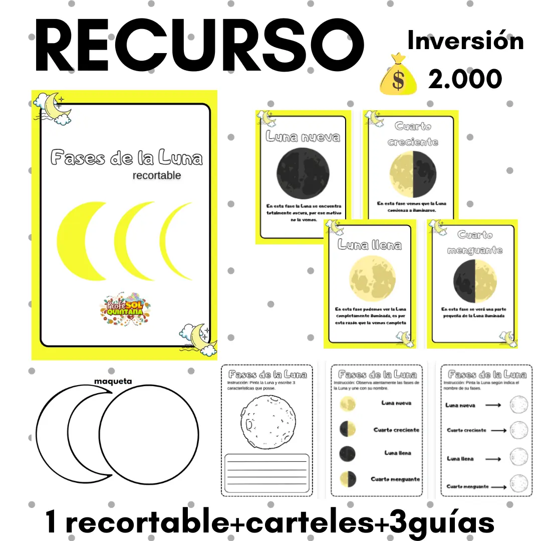 PACK FASES DE LA LUNA