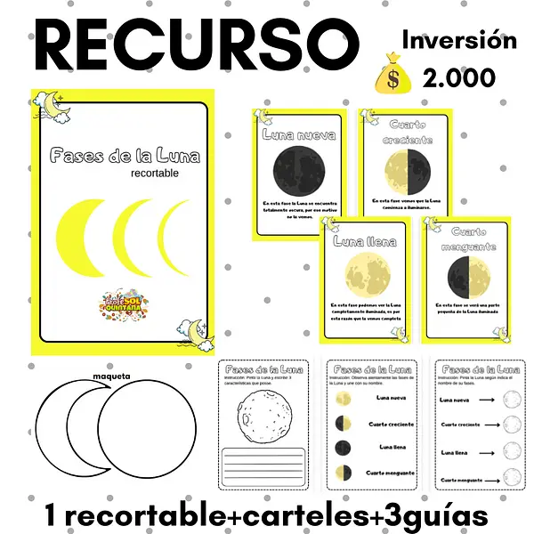 PACK FASES DE LA LUNA