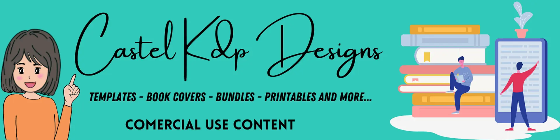 CASTEL KDP DESIGNS - @castelkdpdesigns cover photo