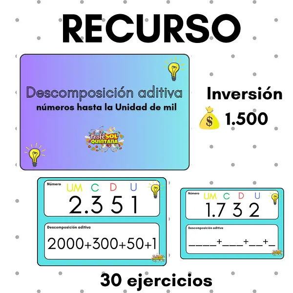 descomposición de números (U-D-C-UM)