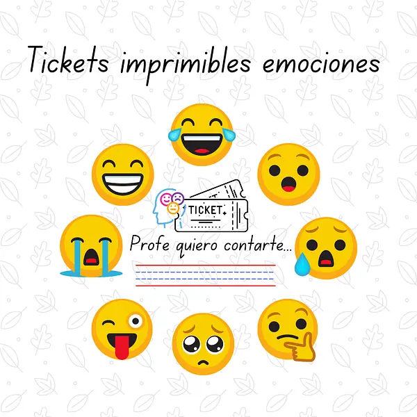 PPT tickets Profe quiero contarte!