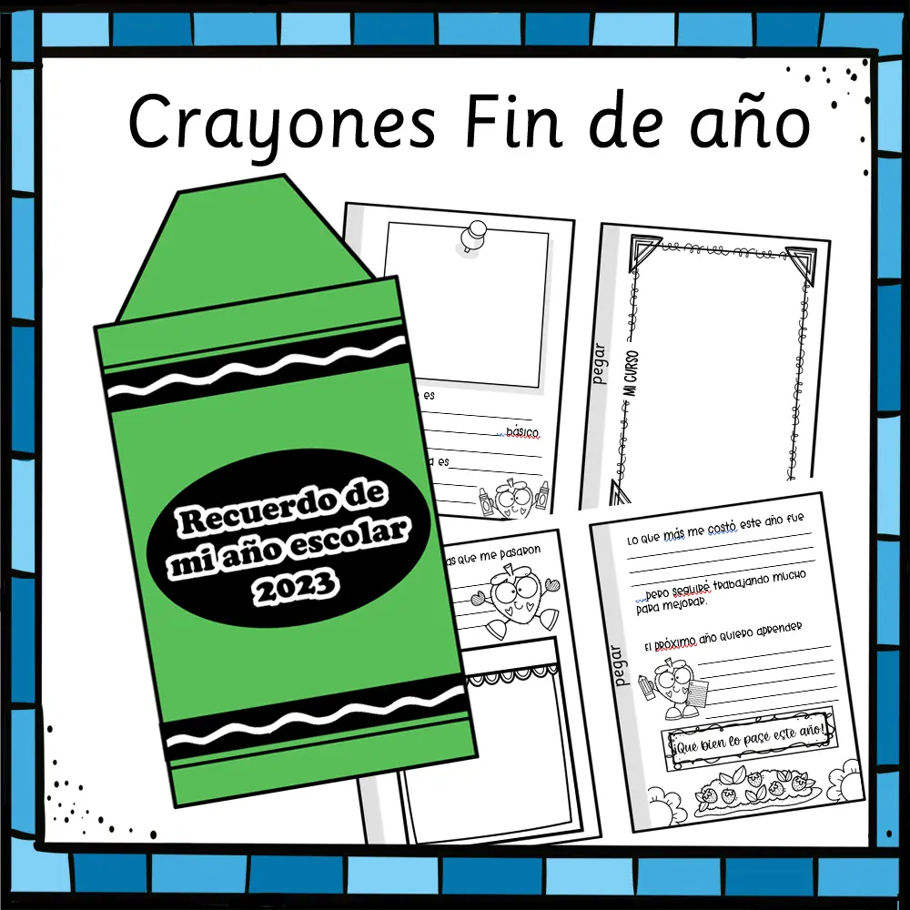 Crayon de fin de año