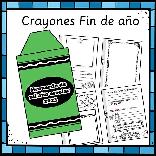 Crayon de fin de año