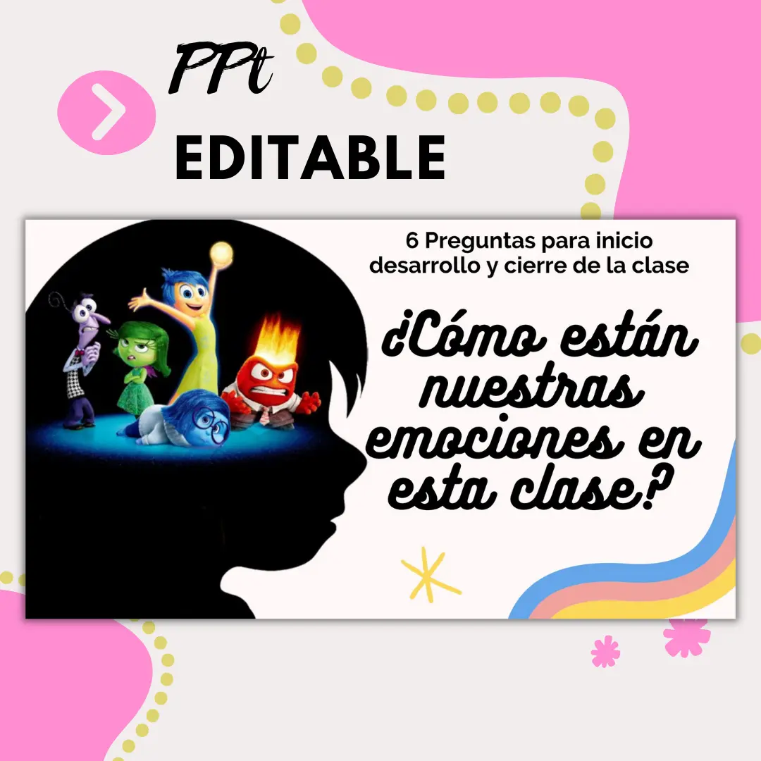 Preguntas emociones I-D-C de la clase versión presencial