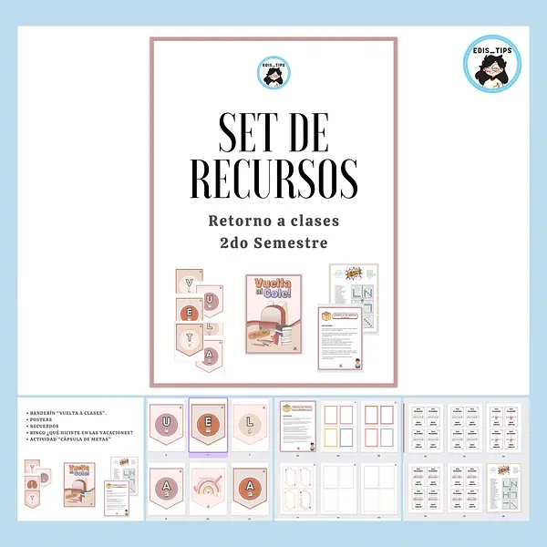 SET VUELTA A CLASES - PDF GRATIS