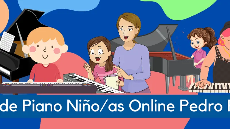 Clase gratis Piano Online Pedro Pagliai para niño/as de 7 a 12 años.