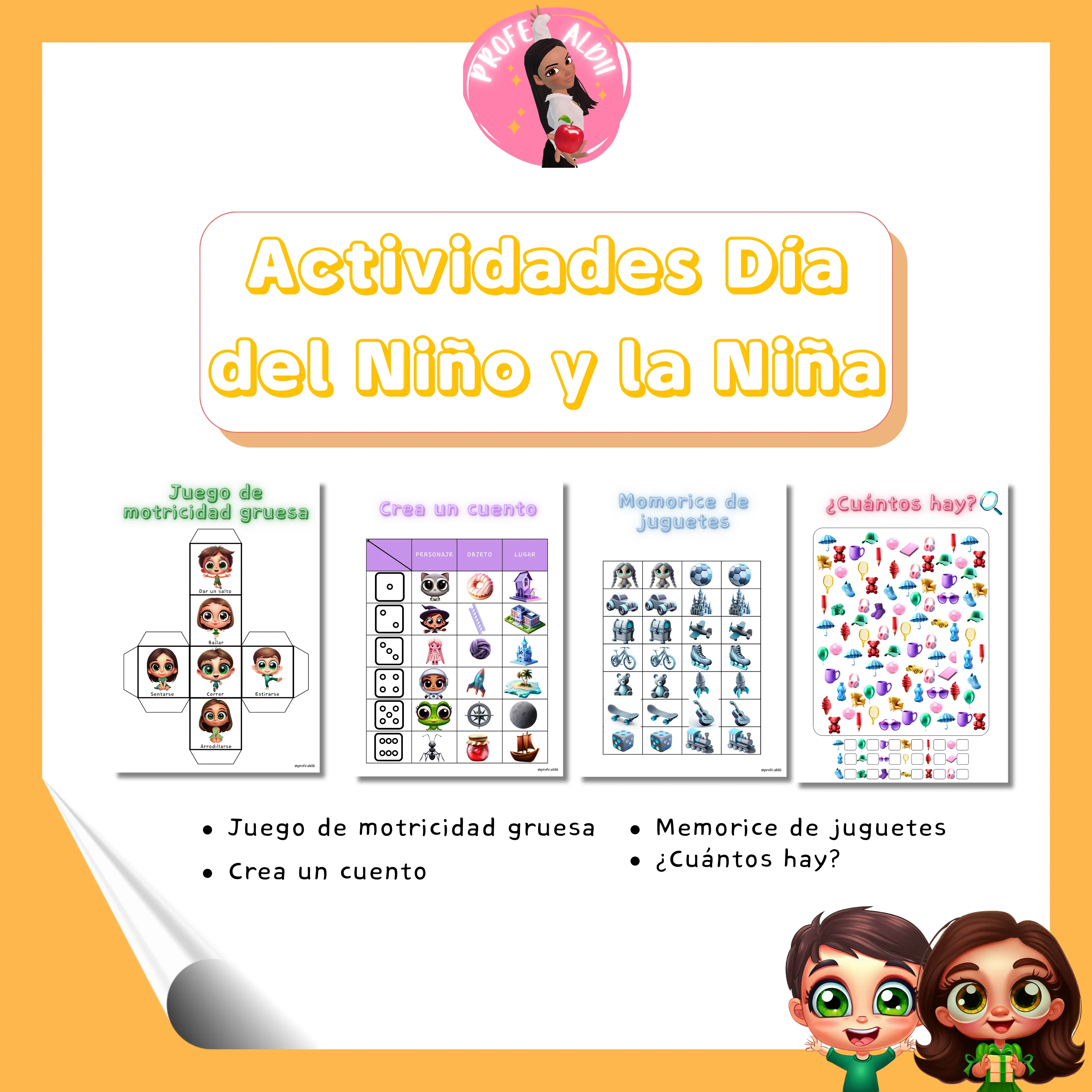 Actividades Día del Niño y la Niña