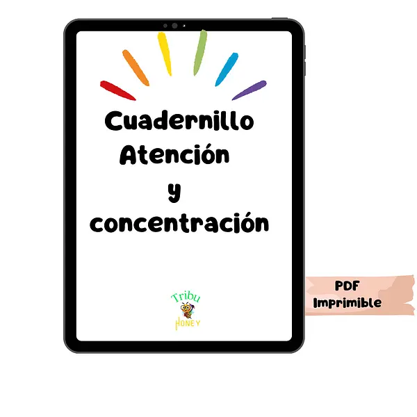 Cuadernillo Atención y concentración