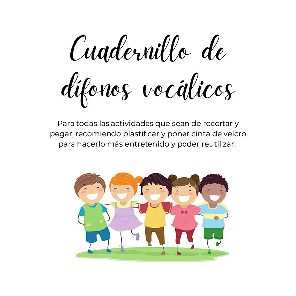 Cuadernillo de Dífonos Vocálicos