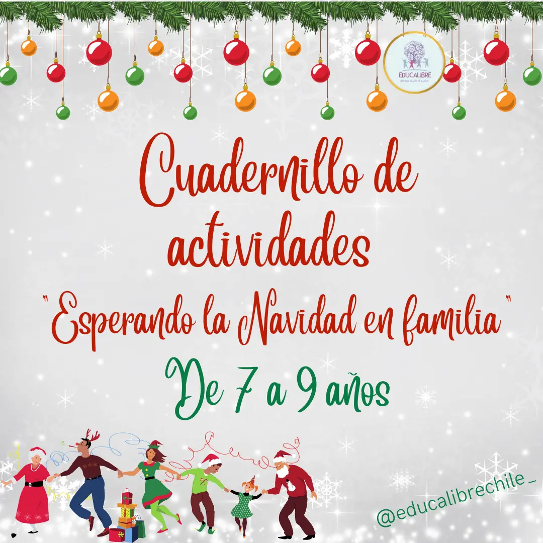 Cuadernillo de Actividades Navidad 2/ 7 a 9 años
