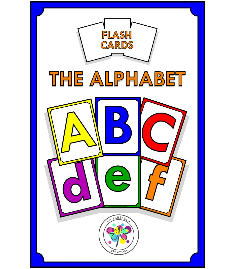 Flash cards The Alphabet Spanish version