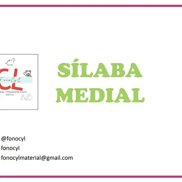 Silaba medial