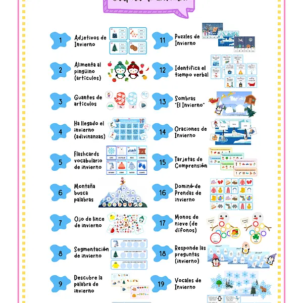 Carpeta de Invierno 2026 (catálogos 1 y 2)