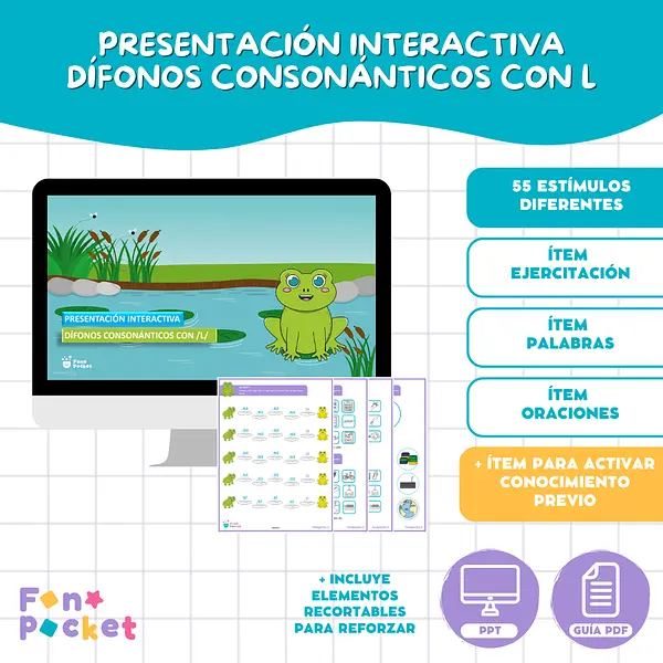 PPT Dífonos consonánticos con /l/