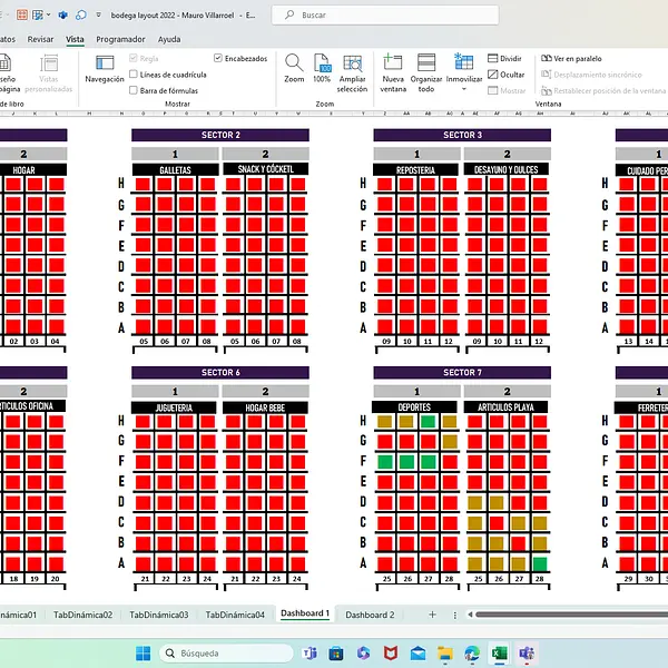 Dashboard para la Gestión de Bodega