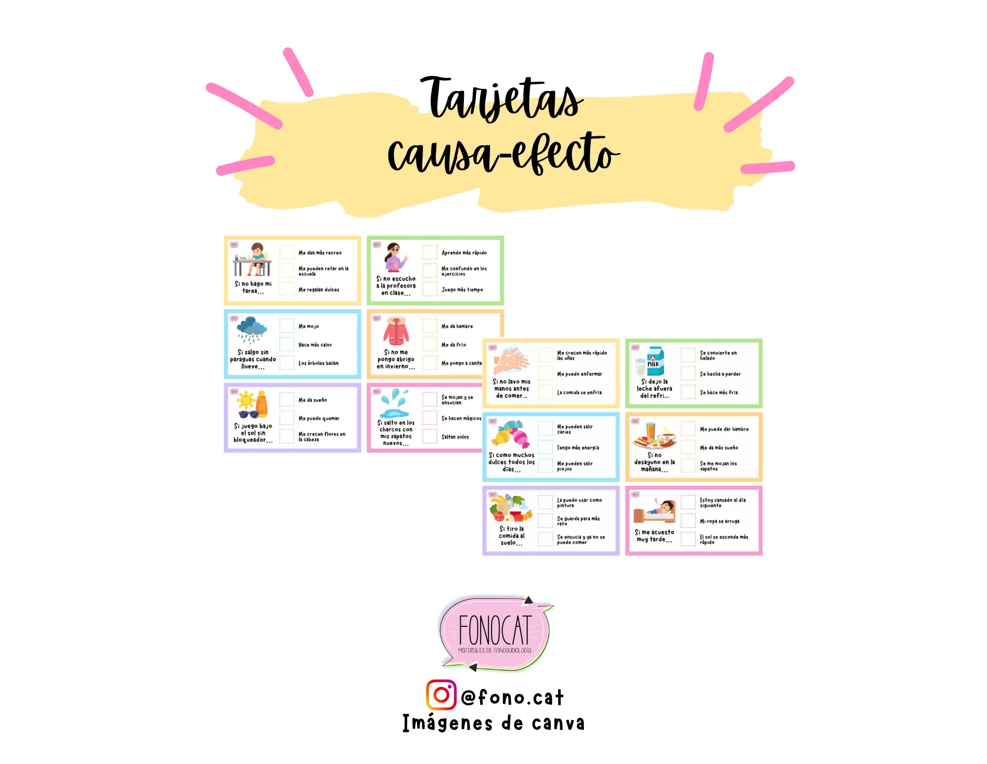 Tarjetas Causa-Efecto