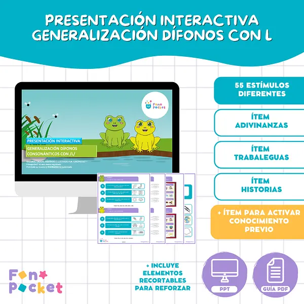 PPT Generalización dífonos consonánticos con /l/