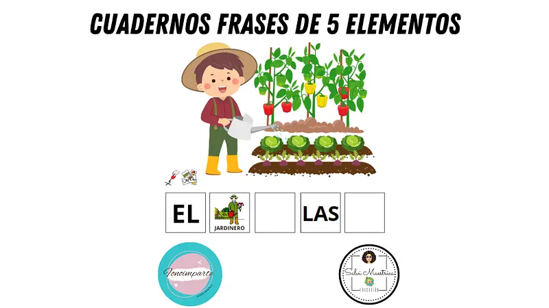 Cuadernos Frases de 5 Elementos