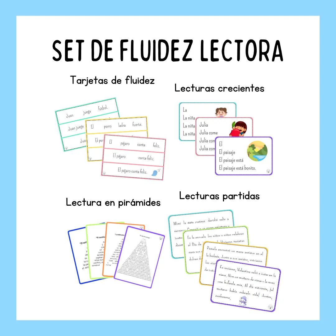 SET DE FLUIDEZ LECTORA
